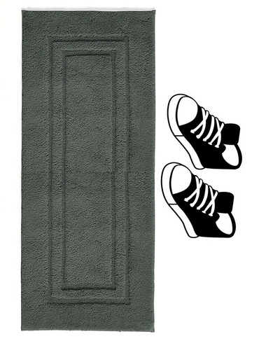 Luxury Extra Large Bath Mat 100% Egyptian Cotton Floor Mats Bath Rugs Water Absorbent Bathroom Toilet Pedestal Carpet Mats - Towelsbay